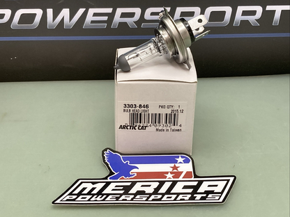 NEW GENUINE ARCTIC CAT 3303-846 HEAD LIGHT BULB