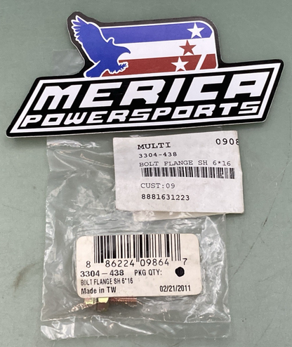 NEW GENUINE ARCTIC CAT 3304-438 BOLT FLANGE