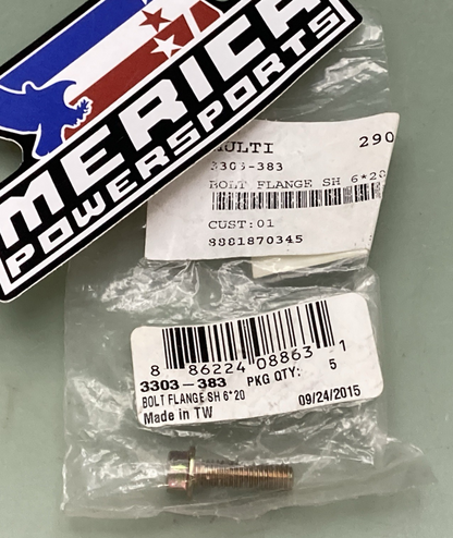 NEW GENUINE ARCTIC CAT 3303-383 FLANGE BOLT