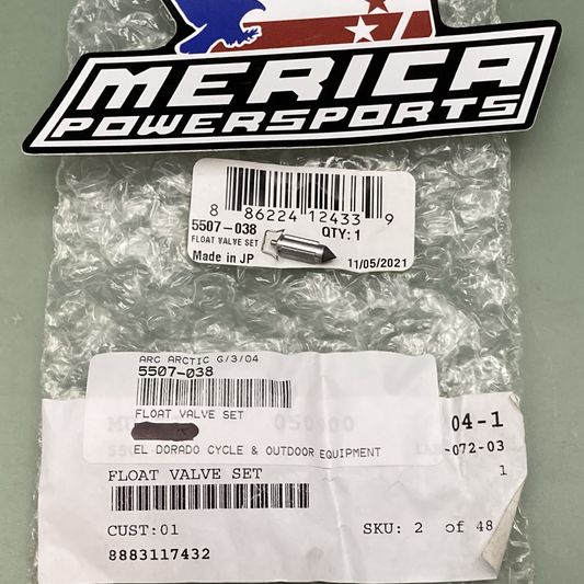 NEW GENUINE ARCTIC CAT 5507-038 FLOAT VALVE