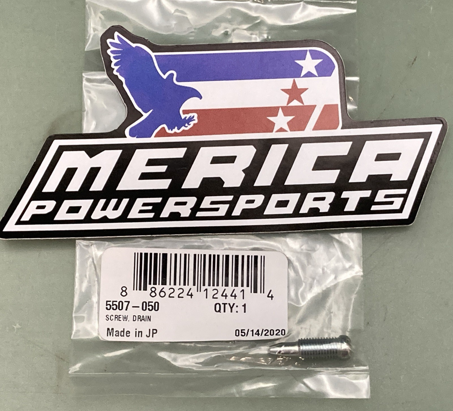 NEW GENUINE ARCTIC CAT 5507-050 DRAIN SCREW