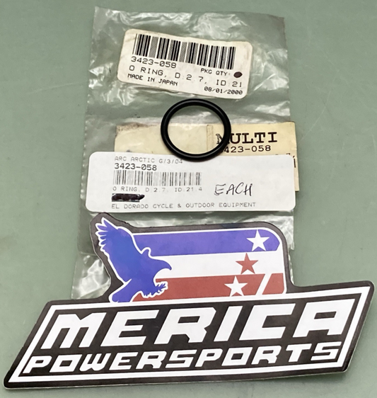QTY 3 NEW GENUINE ARCTIC CAT 3423-058 O-RING
