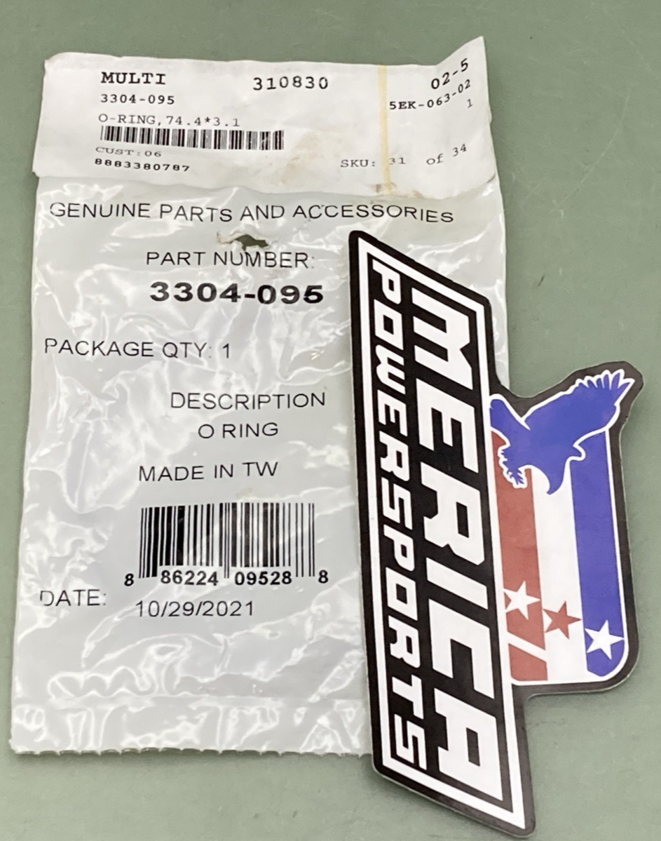 NEW GENUINE ARCTIC CAT 3304-095 O-RING