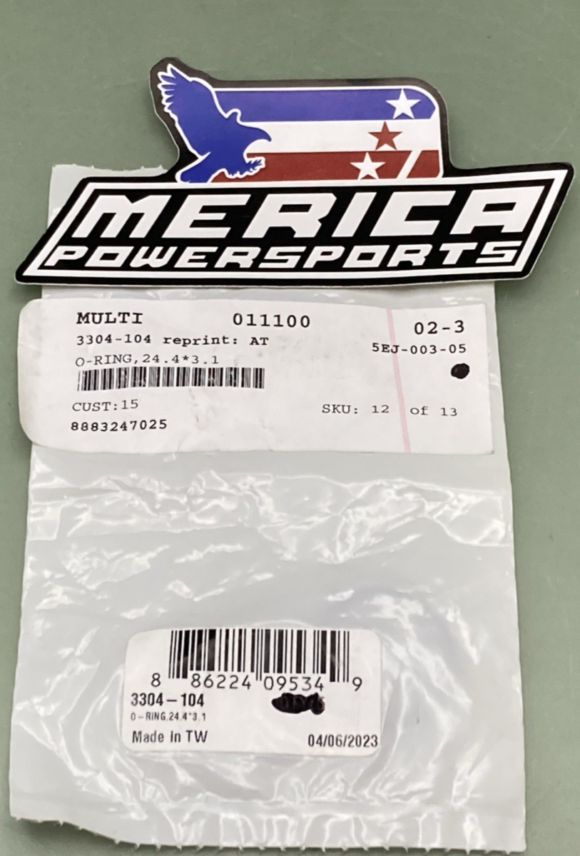 NEW GENUINE ARCTIC CAT 3304-104 O-RING