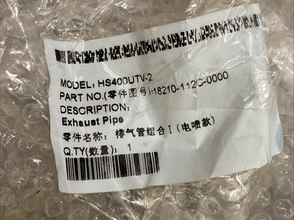 NEW GENUINE HISUN 18210-113E-0000 EXHAUST PIPE