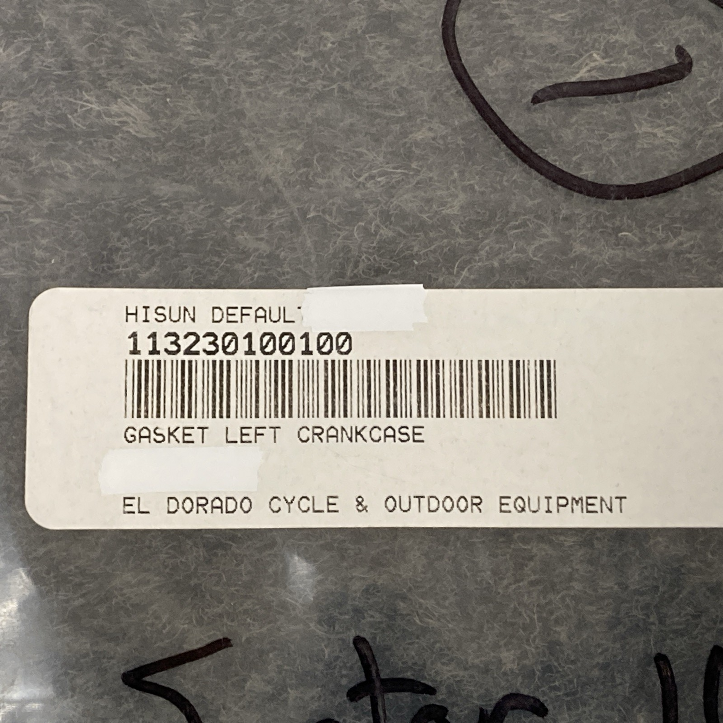 NEW REPLACES HISUN 11323-010-0100 CRANK CASE GASKET