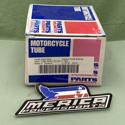 NEW GENUINE PARTS UNLIMITED 0350-0335 80/90 70/100-17 MOTORCYCLE TUBE