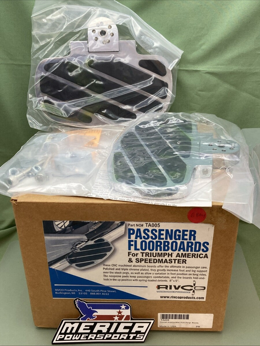 NEW GENUINE NIVCO TA005 BILLET ALUM PASSENGER BOARDS