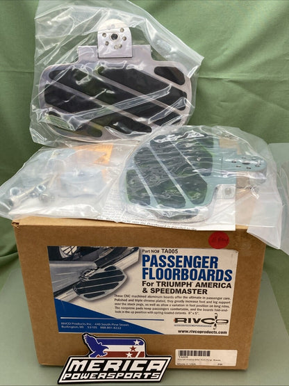 NEW GENUINE NIVCO TA005 BILLET ALUM PASSENGER BOARDS