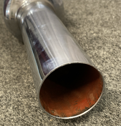 REPLACES ENFIELD Bullet Redditch Sixty 5 Right Short Muffler Exhaust Silencer