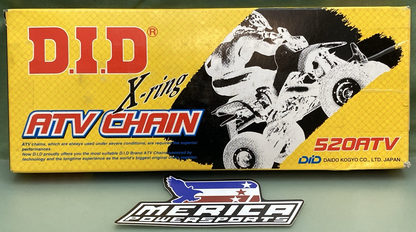 NEW GENUINE D.I.D 520 ATV X-Ring Chain