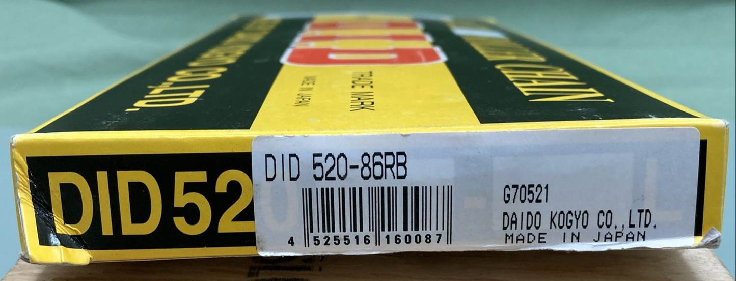 NEW GENUINE D.I.D 520 ROLLER CHAIN