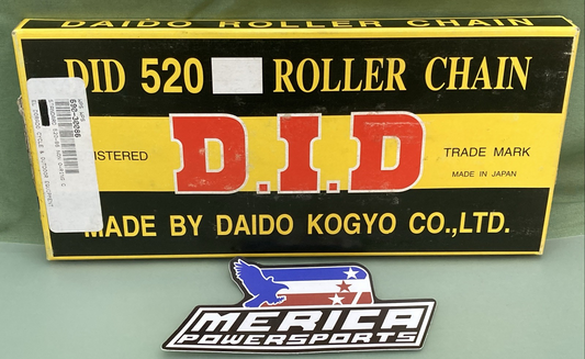 NEW GENUINE D.I.D 520 ROLLER CHAIN
