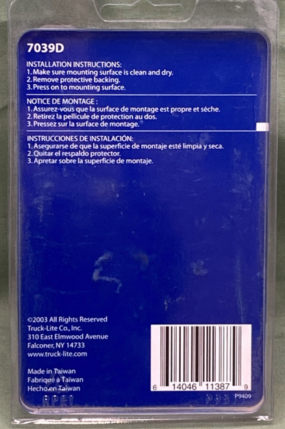 QTY 2 New Genuine Napa 7039D Convex Mirror, 3" Adhesive