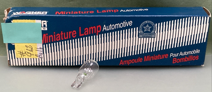 QTY 3 New Genuine Wagner Lightning 912 Miniature Lamp 13V, Automotive