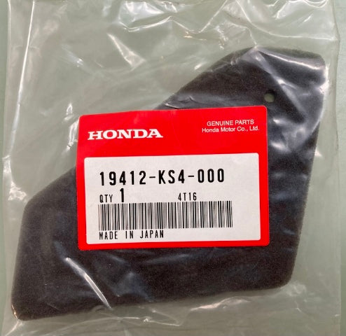 Honda 19412-KS4-000  Element, Belt, Case New Genuine