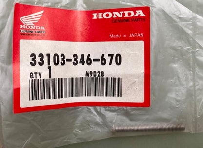 Honda 33103-346-670  Screw New Genuine