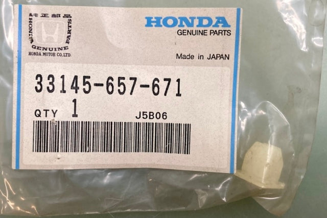 Honda 33145-657-671 Nut, Nylon, Cap New Genuine