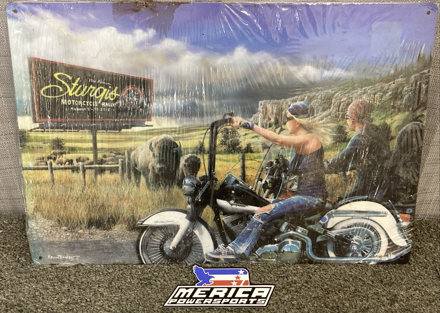 NEW Sturgis Motorcycle Rally Metal Sign