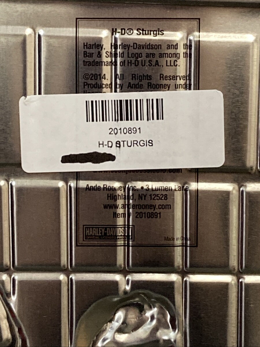 NEW GENUINE HARLEY DAVIDSON 2010891 Sturgis Babe Gasoline Motorcycle Metal Sign