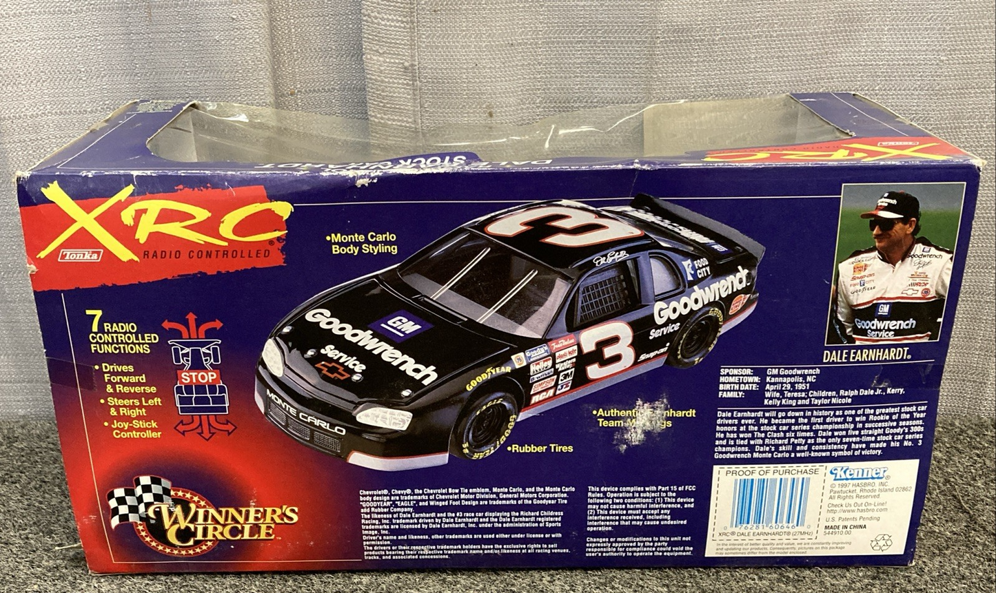 NEW GENUINE XRC TONKA RADIO CONTROL DALE EARNHARDT STOCK CAR
