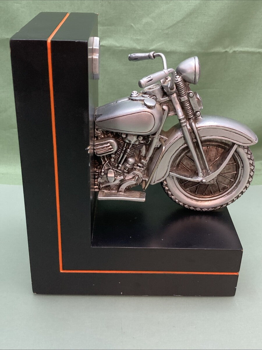 GENUINE HARLEY DAVIDSON SET BOOKENDS by Hallmark