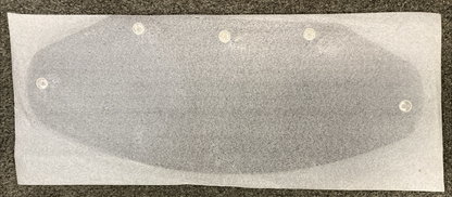 NEW GENUINE PAULSON 1402203 FLAT SHIELD GREY 3TP, 55-0033