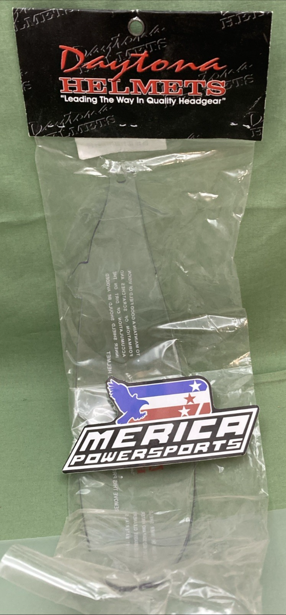 NEW GENUINE DAYTONA SS1-C Skull Cap Shield Inner- Clear