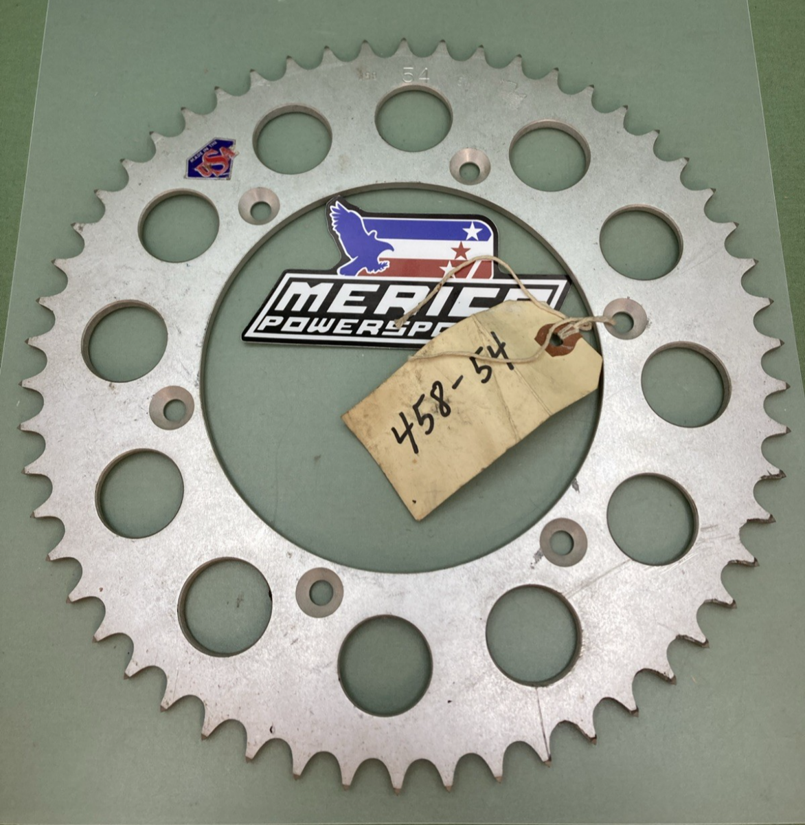 NEW GENUINE SPROCKET SPECIALISTS 458 54T REAR SPROCKET ALUMINUM