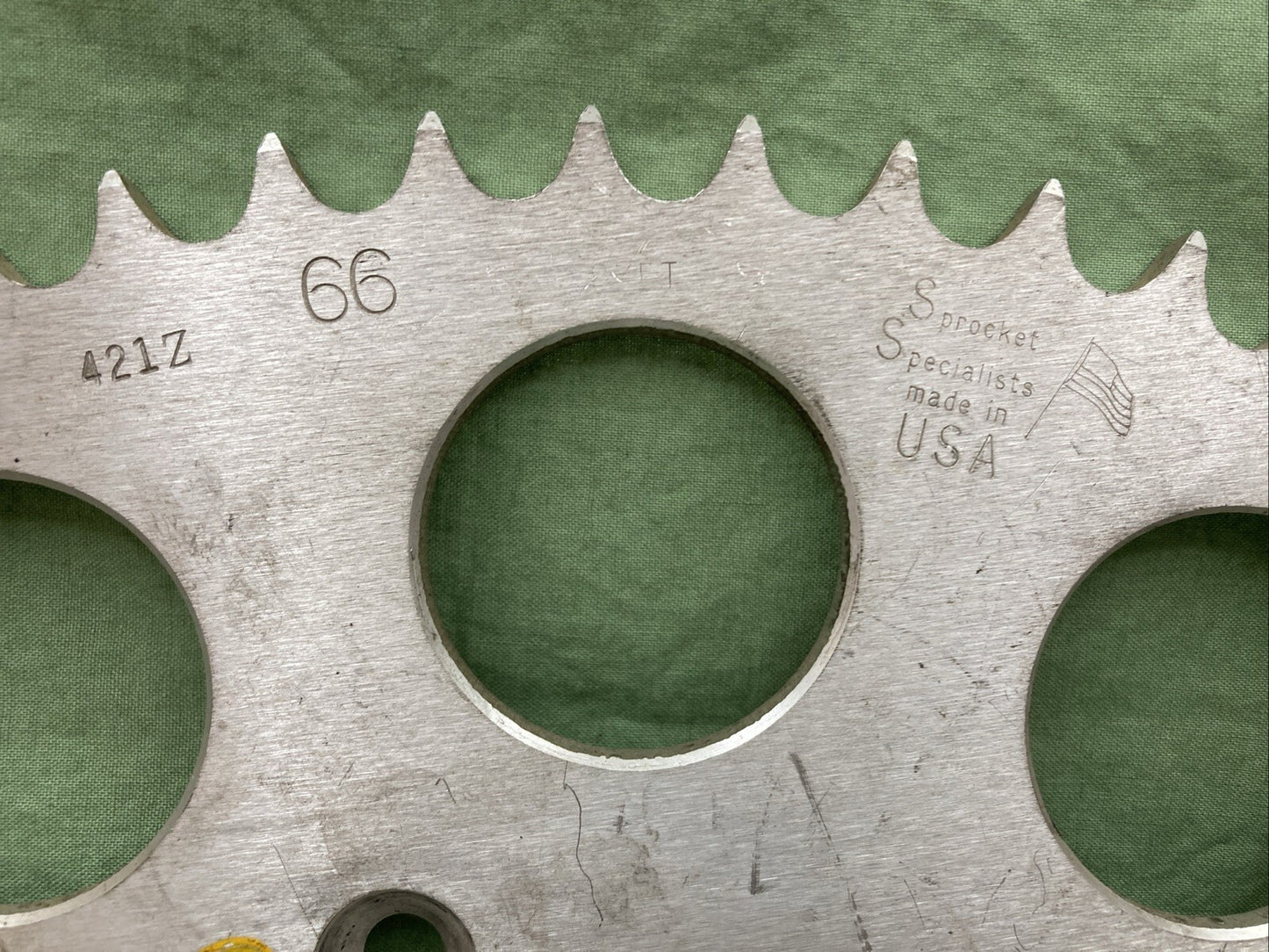 NEW GENUINE SPROCKET SPECIALISTS 4212 66T REAR SPROCKET ALUMINUM