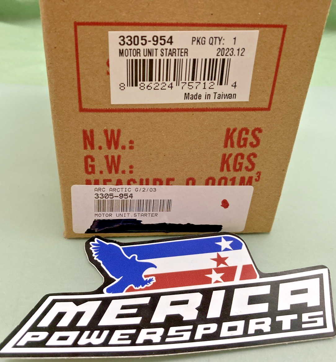 NEW GENUINE ARCTIC CAT 3305-954 Starter ASSEMBLY 2010-2024 Models