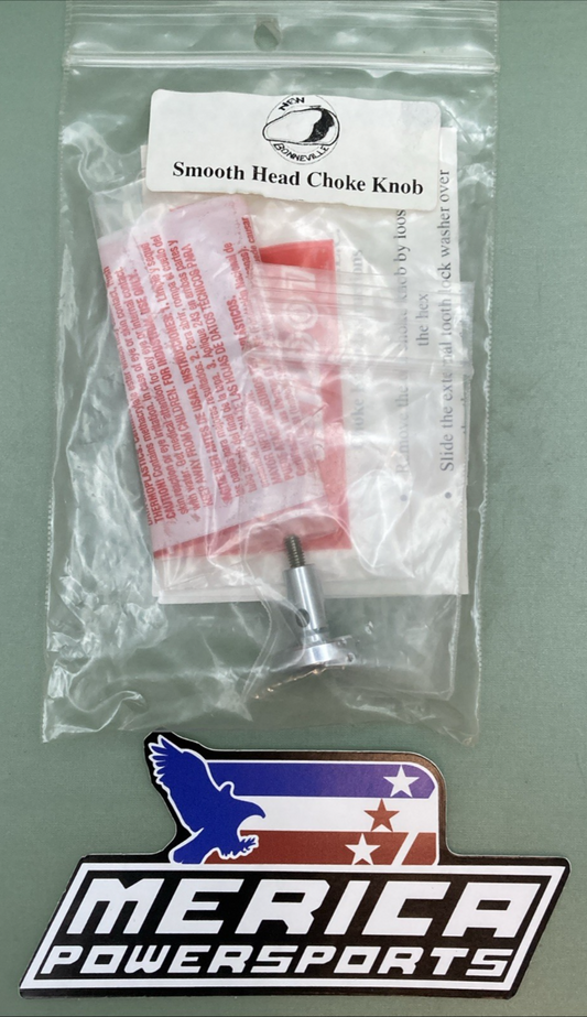 NEW GENUINE TRIUMPH BONNEVILLE SMOOTH HEAD CHOKE KNOB