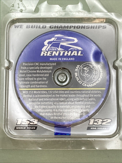 NEW GENUINE RENTHAL 289U-525-15P Ultralight Front Sprocket