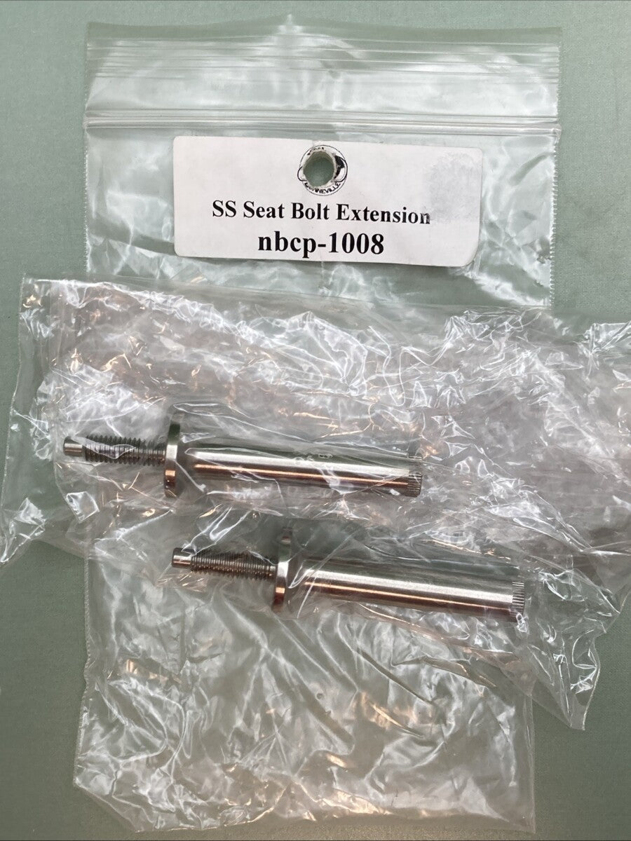 NEW GENUINE BONNEVILLE nbcp-1008 SS SEAT BOLT EXTENSION SET