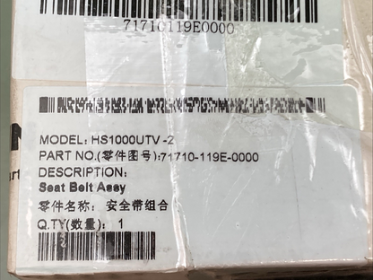 NEW GENUINE HISUN 71710-119E-0000 SEAT BELT ASSY