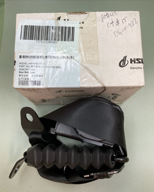 NEW GENUINE HISUN 71710-119E-0000 SEAT BELT ASSY