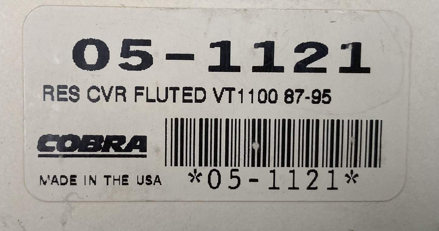New Genuine Cobra 05-1121 Res Cvr Fluted VT 1100 87-95