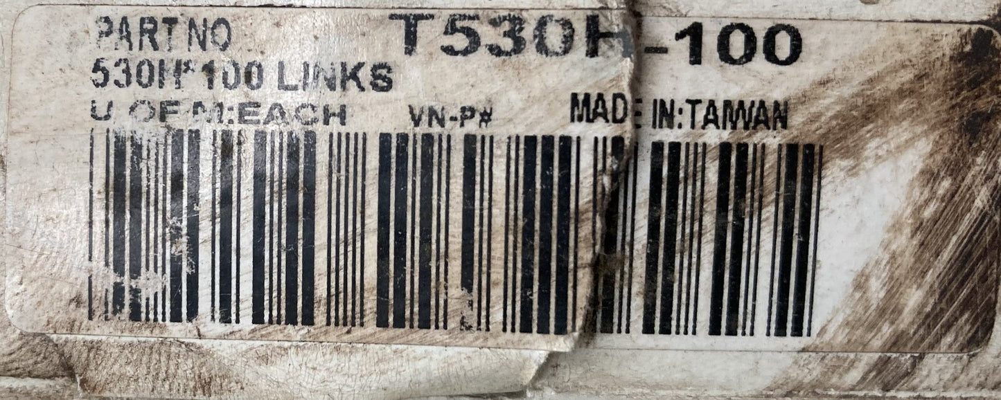 New Genuine Parts Unlimited T530H-100 Heavy Duty Motorcycle Chain