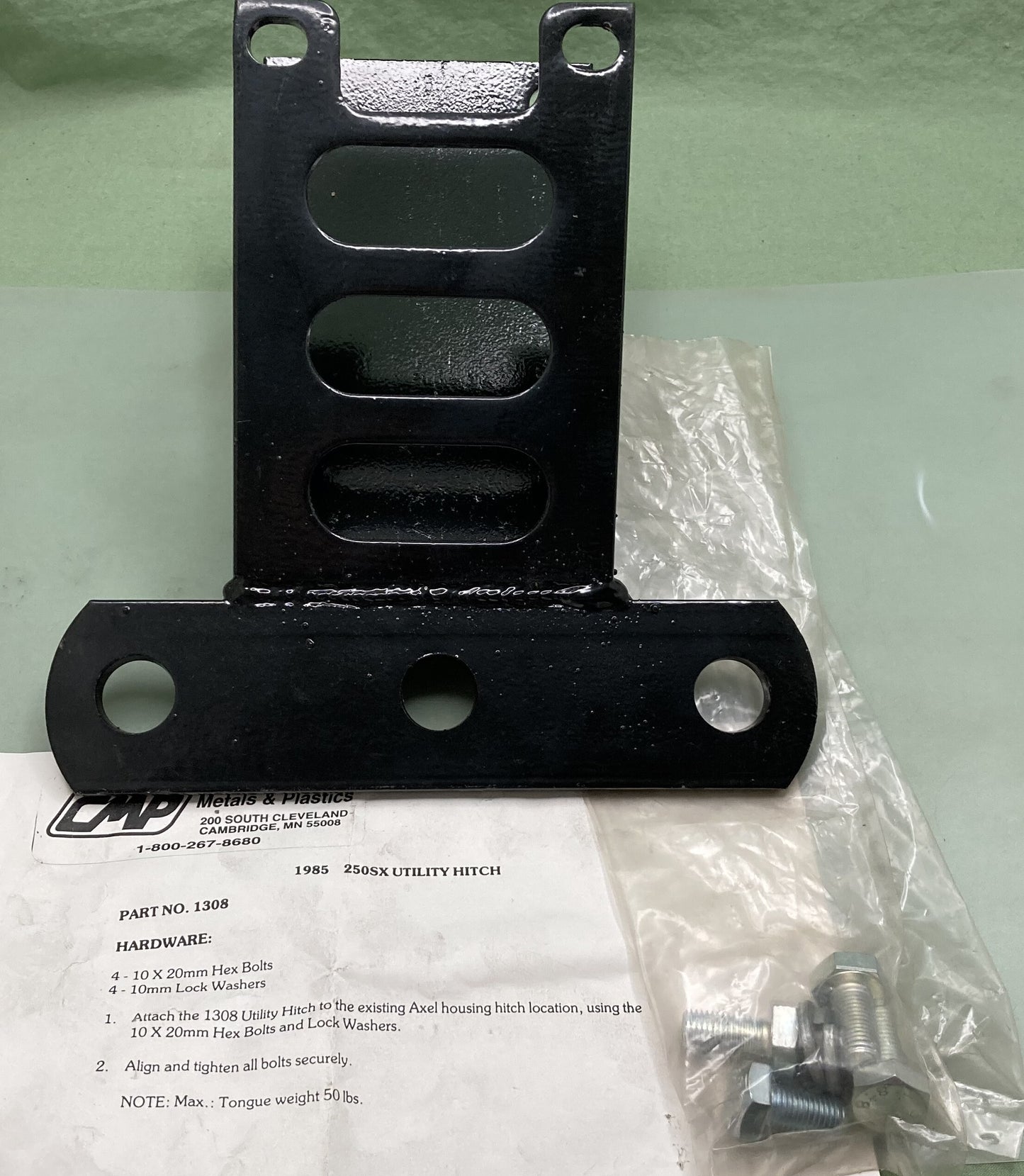 New Genuine Cambridge 1308 Utility Hitch Honda 250SX 1985