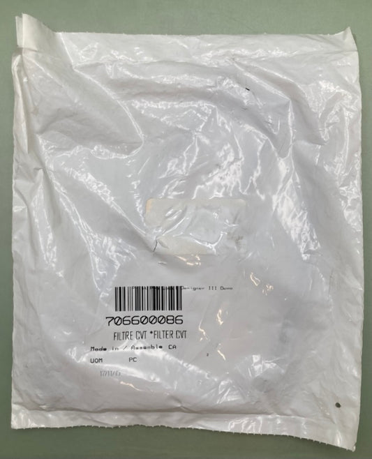 Replaces Can-Am 706600086 CVT Filter, New
