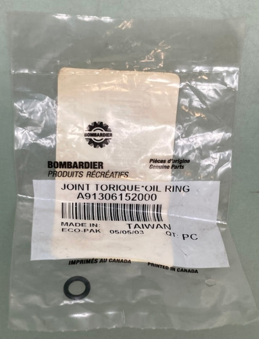 Bombardier A91306152000 Oil Ring, New Genuine