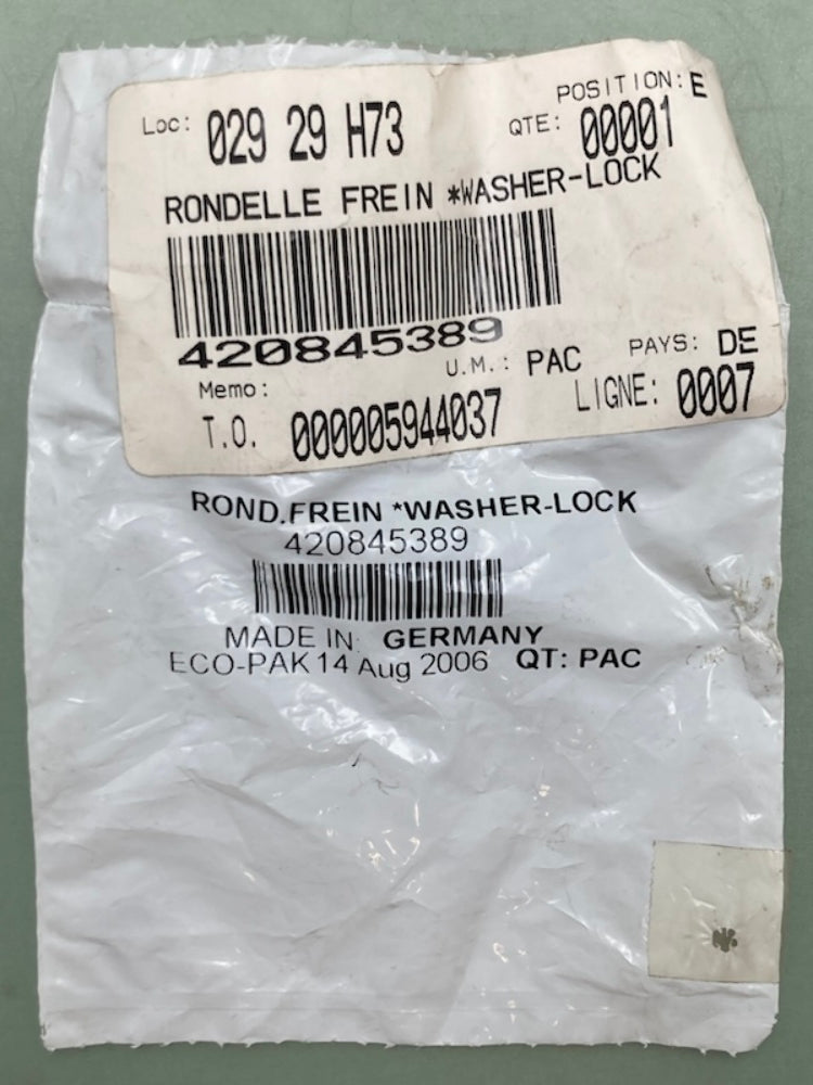 Replaces Sea-Doo 420845389 Washer-Lock, New