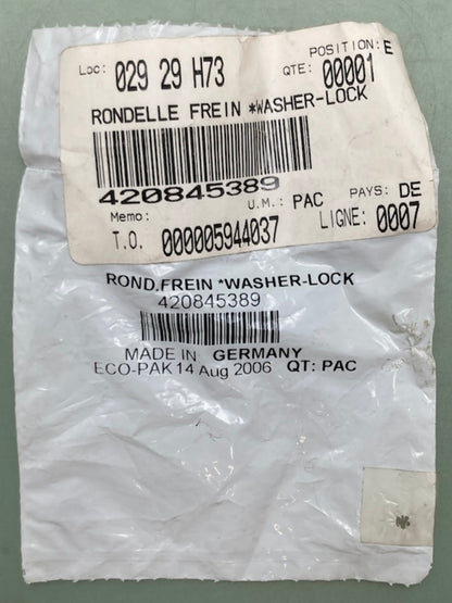 Replaces Sea-Doo 420845389 Washer-Lock, New