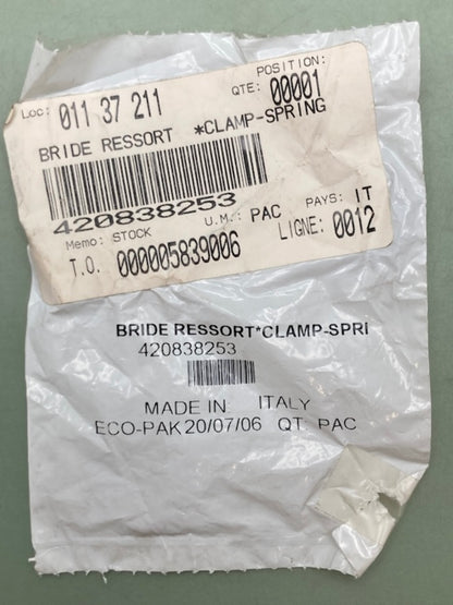 Replaces Sea-Doo 420838253 Spring-Hose 420838255, New