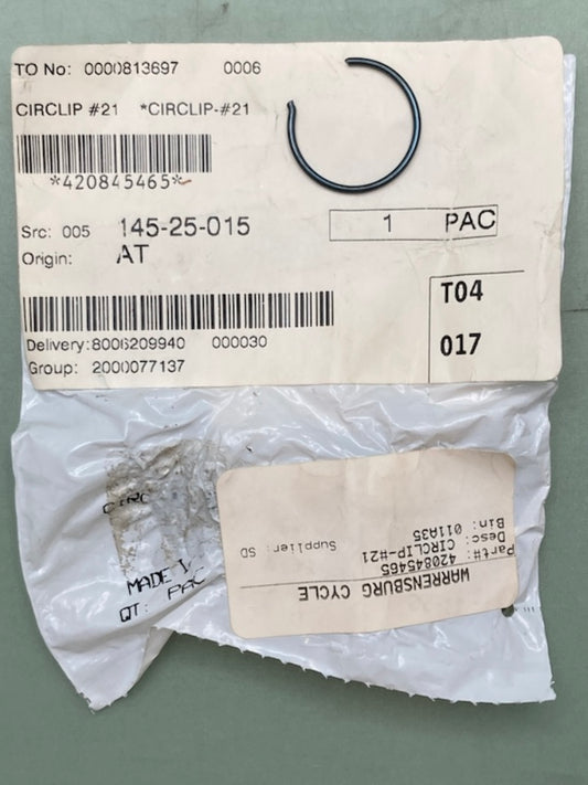 Qty 6 Replaces Sea-Doo 420845465 Circlip #21, New