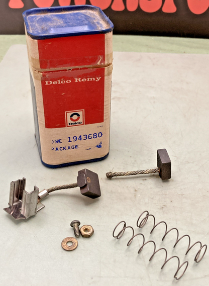 NEW GENUINE DELCO REMY MERCURY 31172 1943680 BRUSH REPLACEMENT KIT