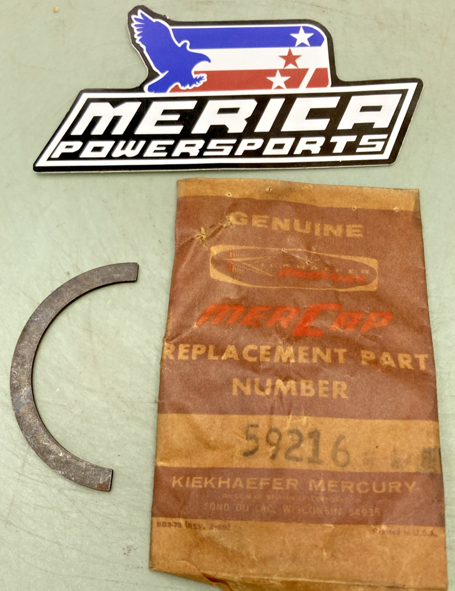NEW GENUINE MERCURY 59216 THRUST WASHER
