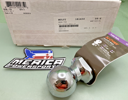 NEW GENUINE ARCTIC CAT 0436-715 KIT HITCH BALL 2"
