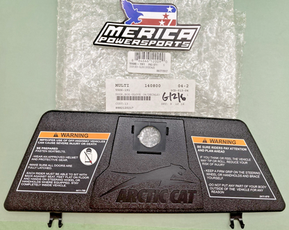 NEW GENUINE ARCTIC CAT 5506-191 DOOR,BOX-GLOVE (W/DECALS)