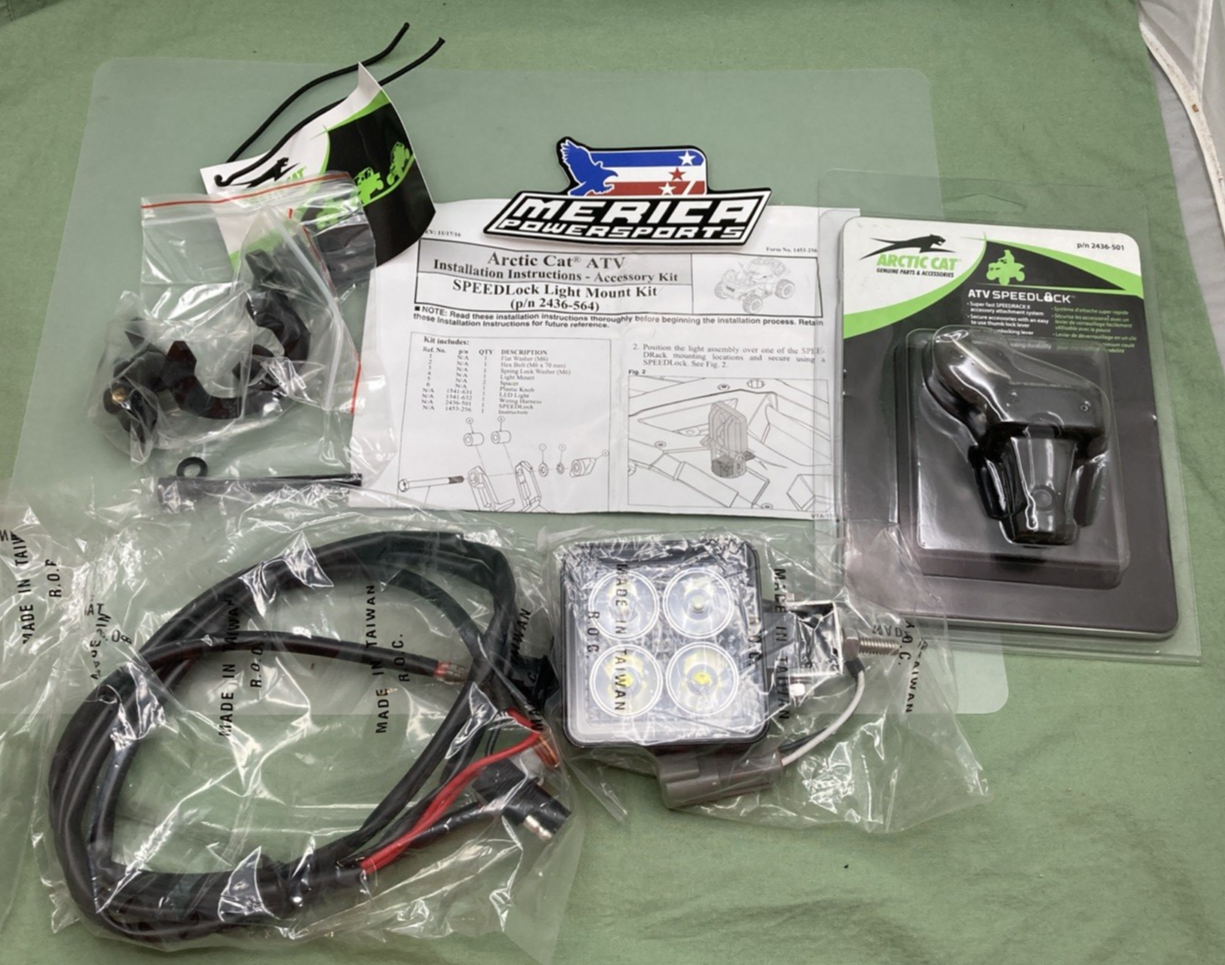 NEW GENUINE ARCTIC CAT 2436-568 KIT, SPEEDLOCK LIGHT